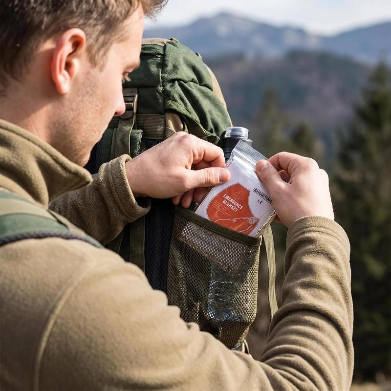 5Pcs Waterproof Reflective The - Survival Blanket Reflective ulasan dan harga