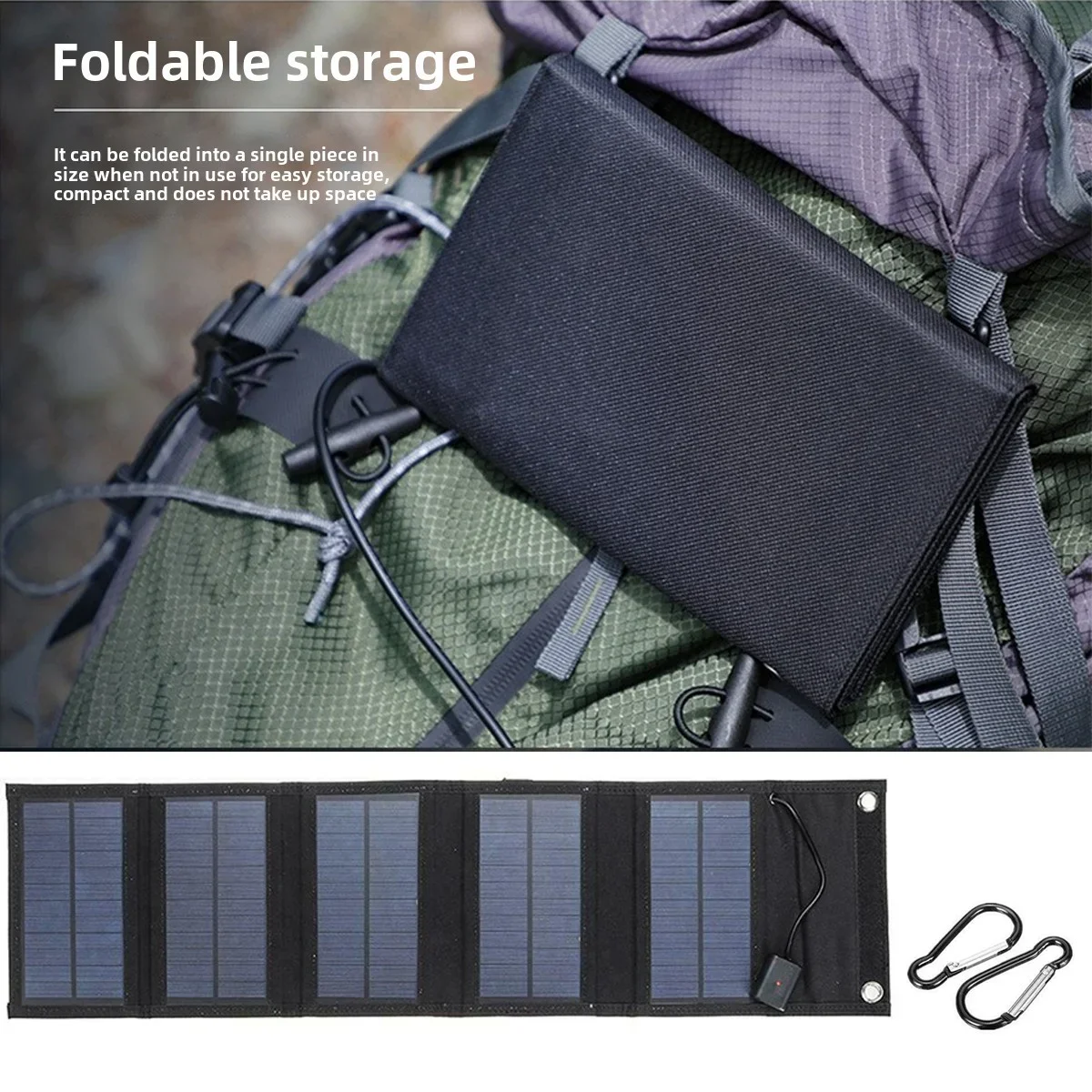 Foldable Solar Panel Charger 2 - Solar Emergency Charger ulasan dan harga